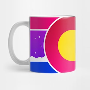 Colorado Flag Bisexual Bi Pride Mug